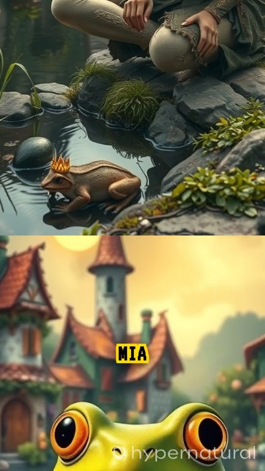 The Frog Who Granted a Wish for Happiness