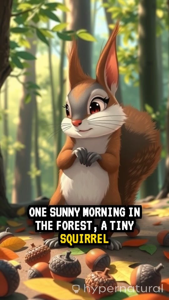 Tiko the Squirrel and the Lost Acorn