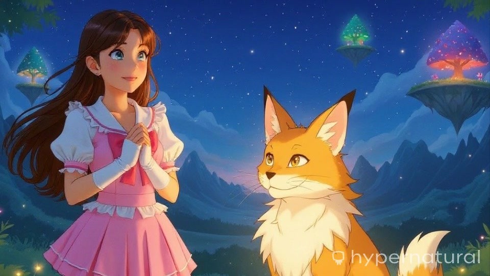 Akari and the Fox Spirit's Journey