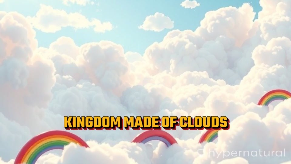 Baby Unicorn Rider in the Sky