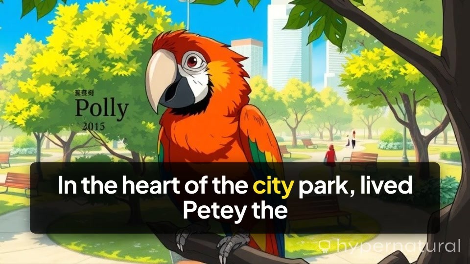 A Cute Tale of a Parrot and a Pigeon