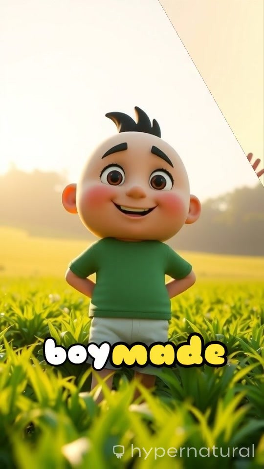 Whimsical Friendship in the Sunny Meadows