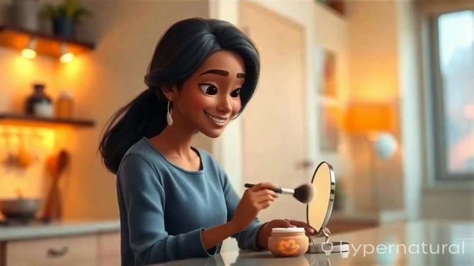 Skincare Routine in the Bathroom