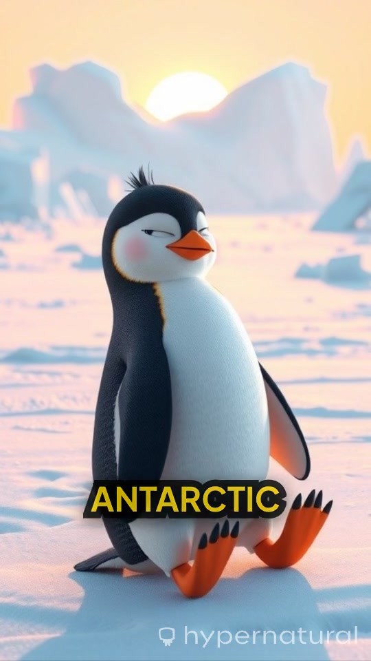 Pebbles: The Charming Penguin with Striking Plumage