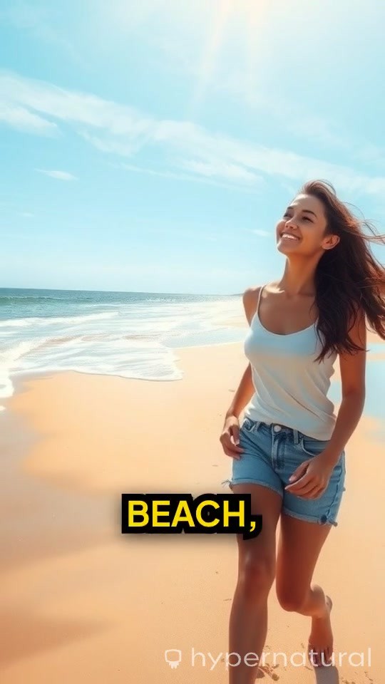 Neha's Beautiful Beach Walk