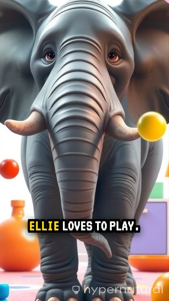 Ellie the Elephant Learns Shapes!