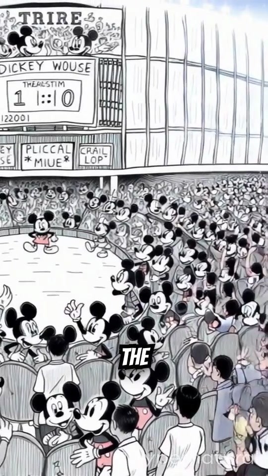 Mickey's Winning Moment: The Final Goal