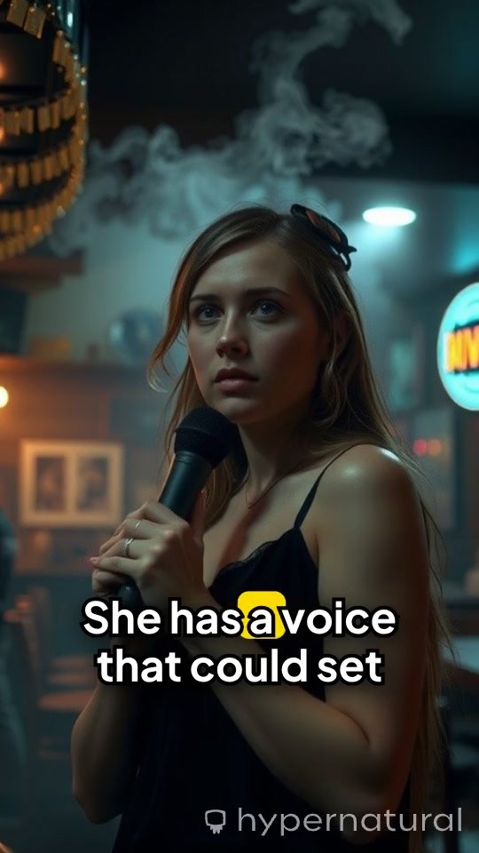 The Woman with Fire in Her Voice