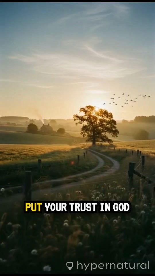 Put Your Trust in God