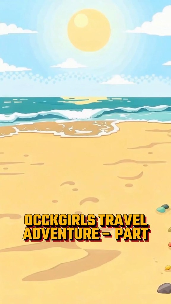 Beach Adventure with OCCKGirls: Shells, Sandcastles, and Sunshine!