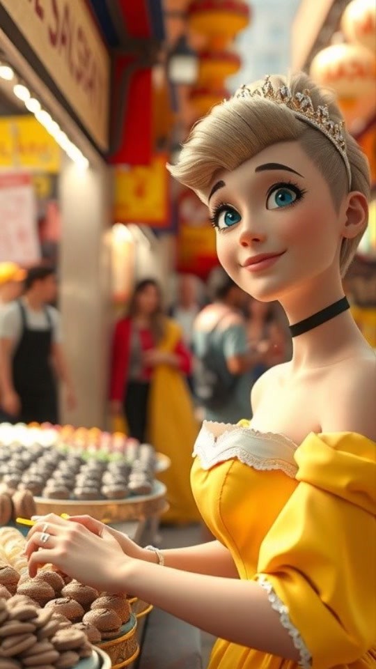 A Market Trip with Child