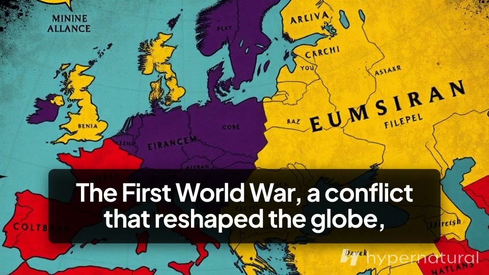 Detailed Overview of the First World War with Maps