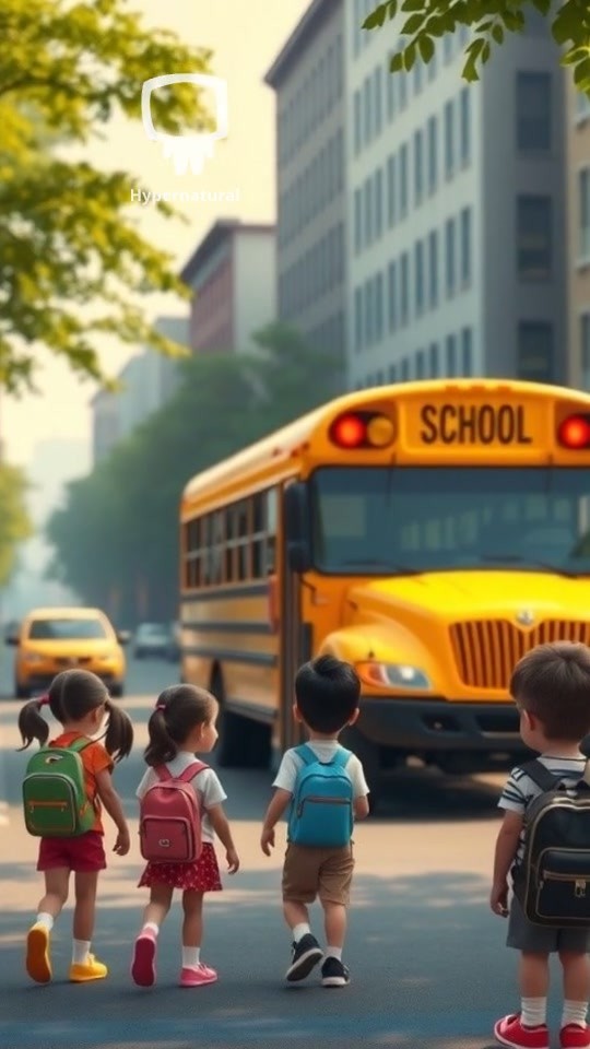 Wheels on the Bus Go Round and Round