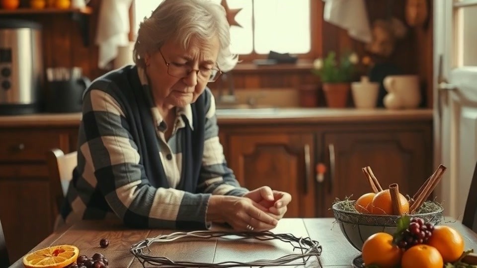 Crafting Memories: My Grandmother's Wreath Tradition