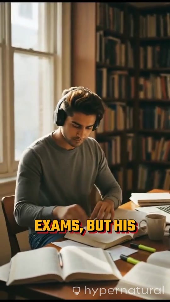 Aarav's Struggle: Balancing Exams and Distractions