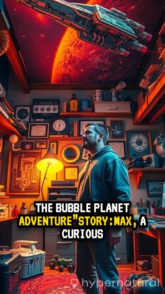 Max and Bloop's Bubble Planet Adventure