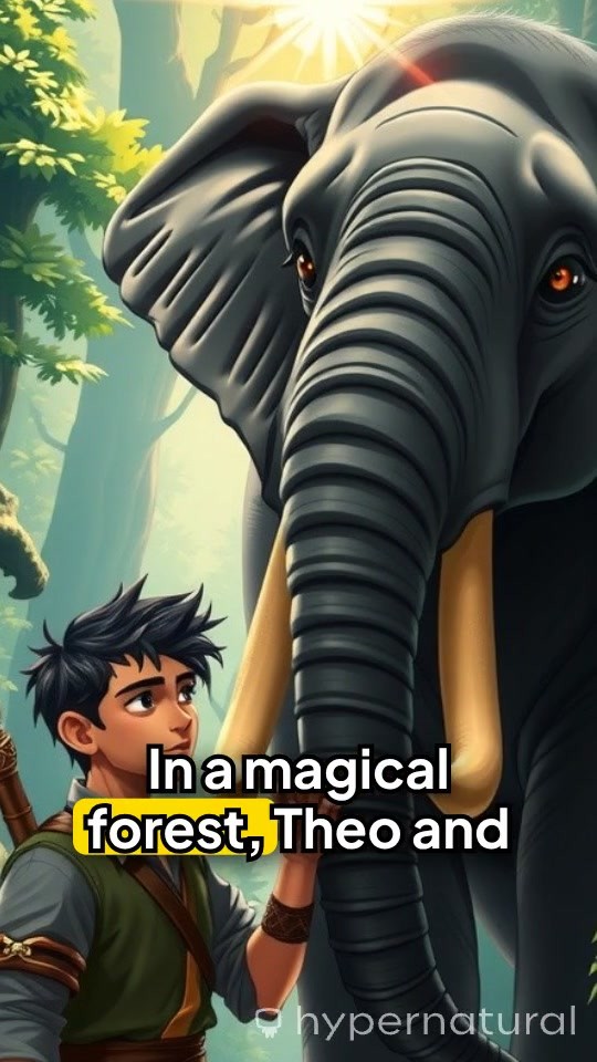 Berries in the Glade: A Magical Adventure with Theo and Trunk