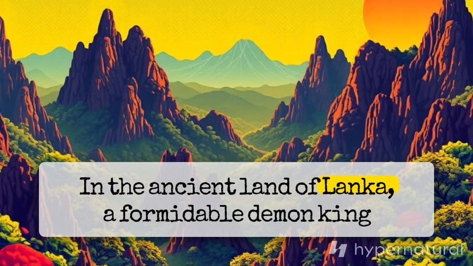 The Tale of Ravana in Ramayana