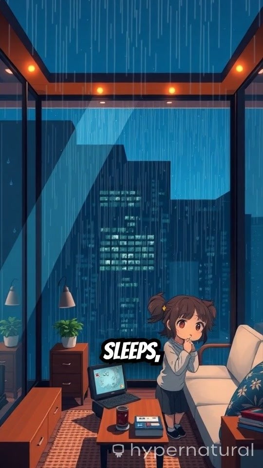 Stormy Serenity: A Cozy Bachelor Pad Retreat