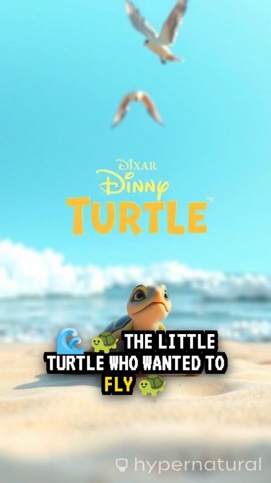 The Little Turtle Who Wanted to Fly