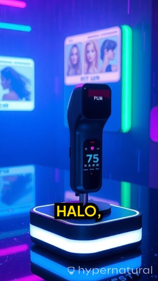 AUTO-STYLE HALO: The Laser Precision Hair Revolution!