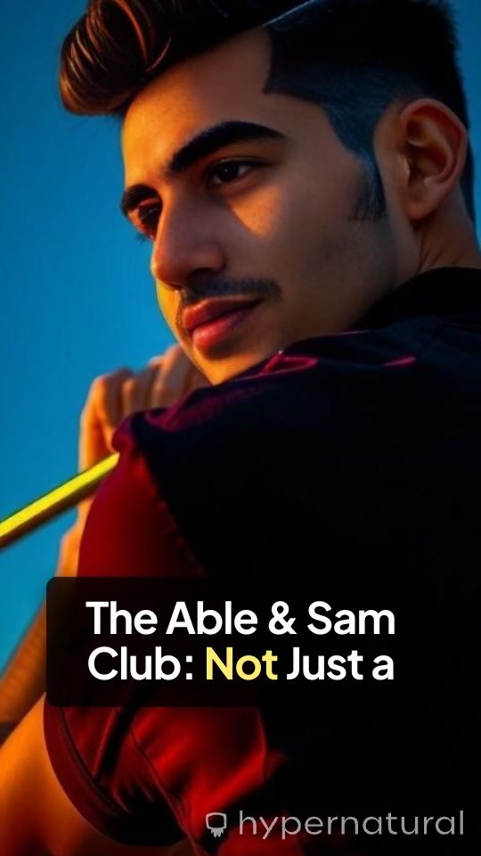 JOIN THE ABLE&SAM TRIBE: NOT JUST A TEE, BUT A MOVEMENT!