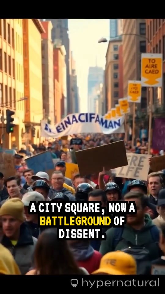 Youth Protest: Anger in the City Square