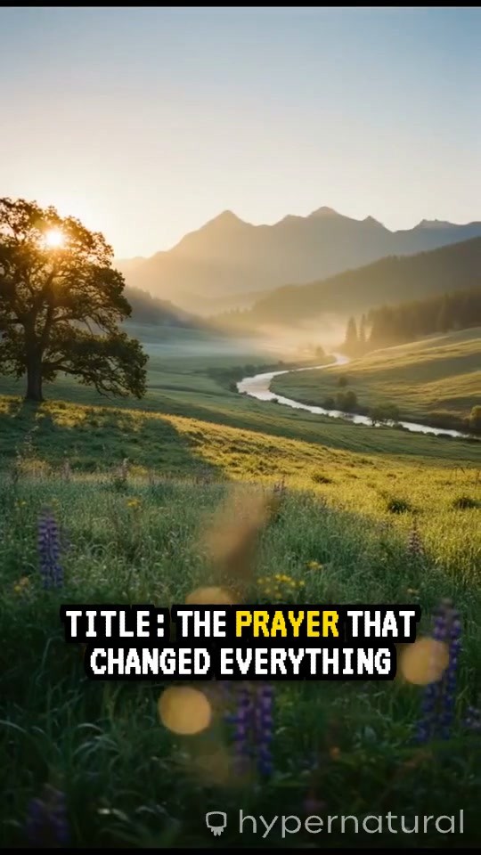 Hannah's Heartfelt Prayer