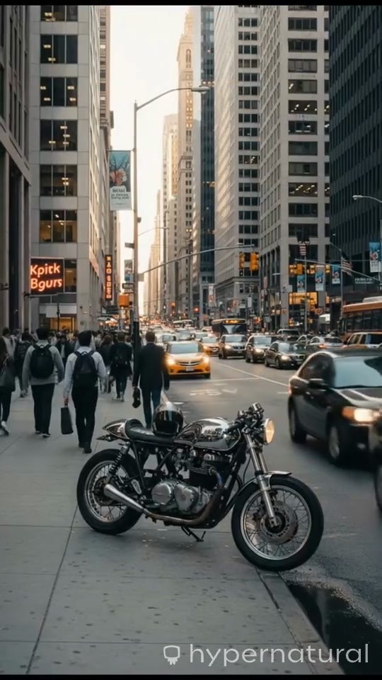 Cat vs Lion: The Motorcycle Battle