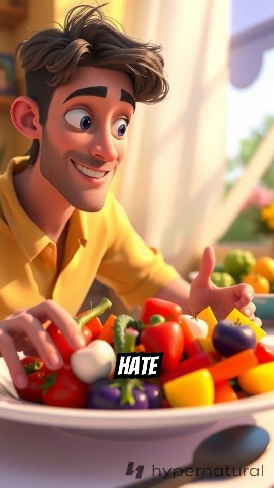 James and the Magic of Fruits and Vegetables