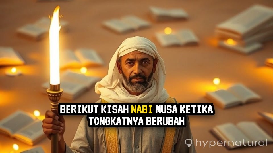 Kisah Nabi Musa: Tongkat yang Menjadi Ular