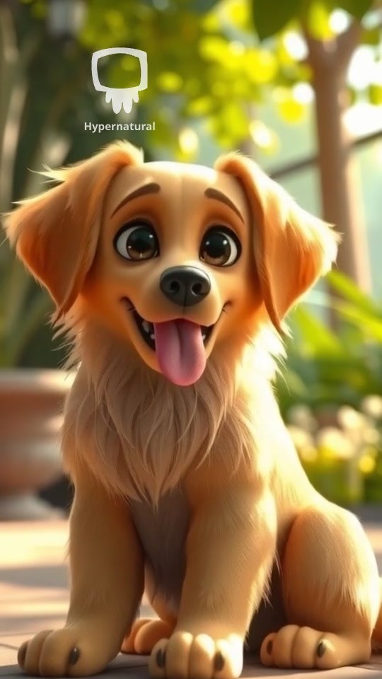 Whimsical Adventures: Kid and Dog in 3D Bliss! (copy)