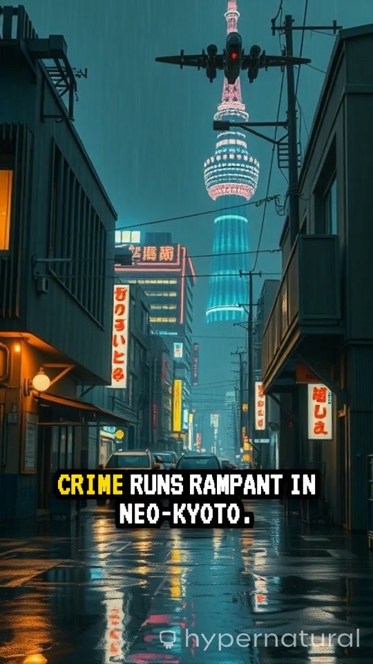 Neon Shadows: A Bladerunner Tale