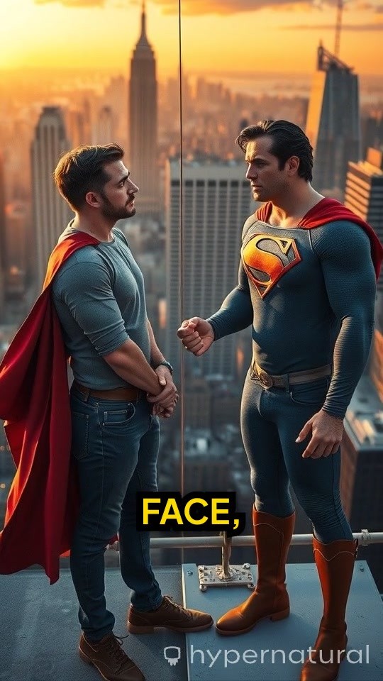 Super Speed Showdown: Superman vs. Batman!