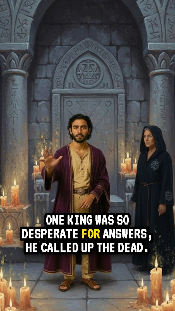 Saul's Desperation: The Fall of a King Who Called the Dead