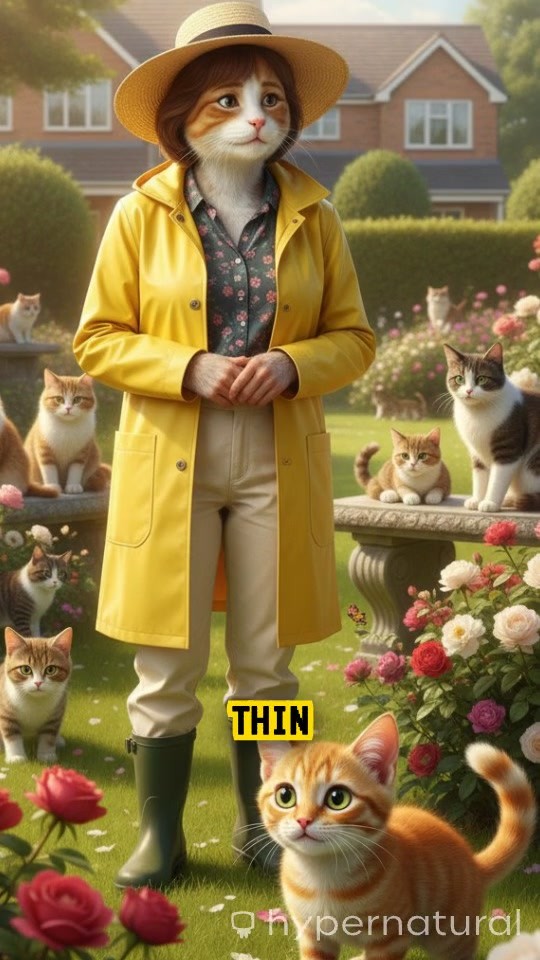 A New Friendship: The Stray Cat and the Old Lady