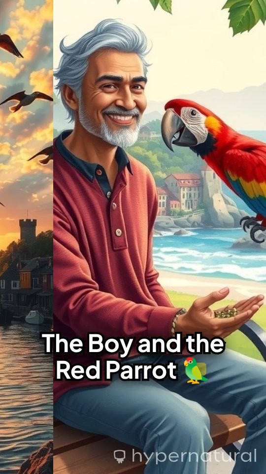 Aarav and the Talking Red Parrot
