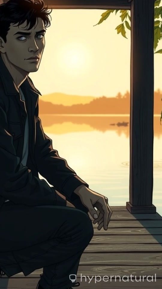 A Sudden Fall at the Lakeside