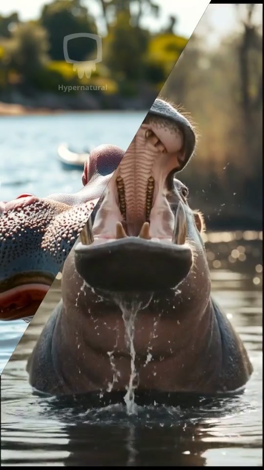 Hippos: The Terrifying and Sensitive Giants