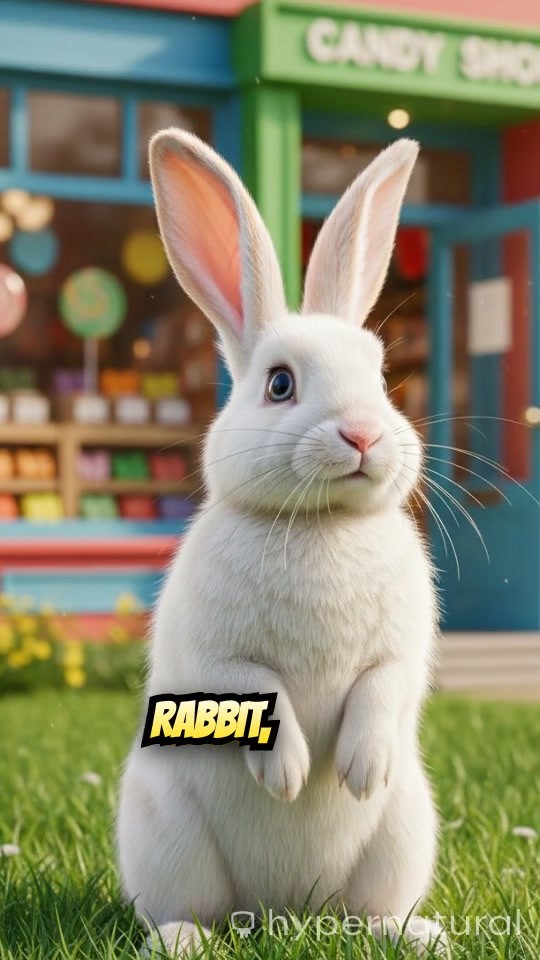 The Mischievous Rabbit's Candy Heist