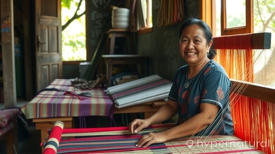 Weaving the Sunrise: Mira's Dream