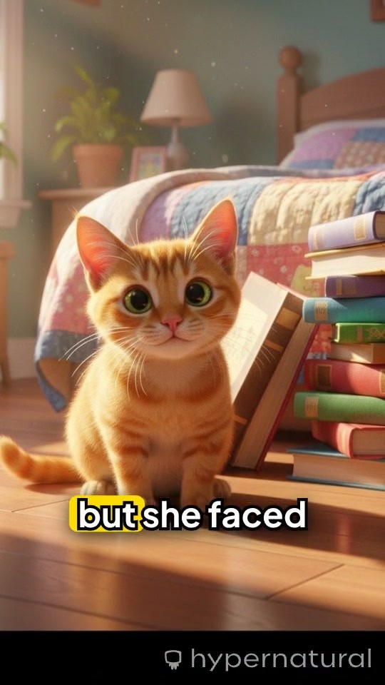 The Determined Cat: A Tale of Triumph