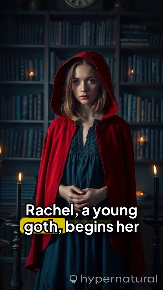 Flirting Shadows in a Goth Haven