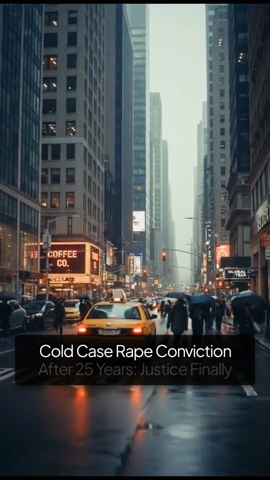 Justice Served: 25-Year Cold Case Rape Conviction