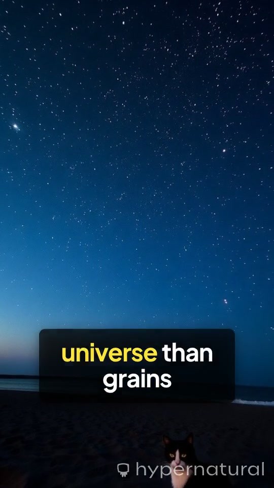 More Stars Than Grains of Sand