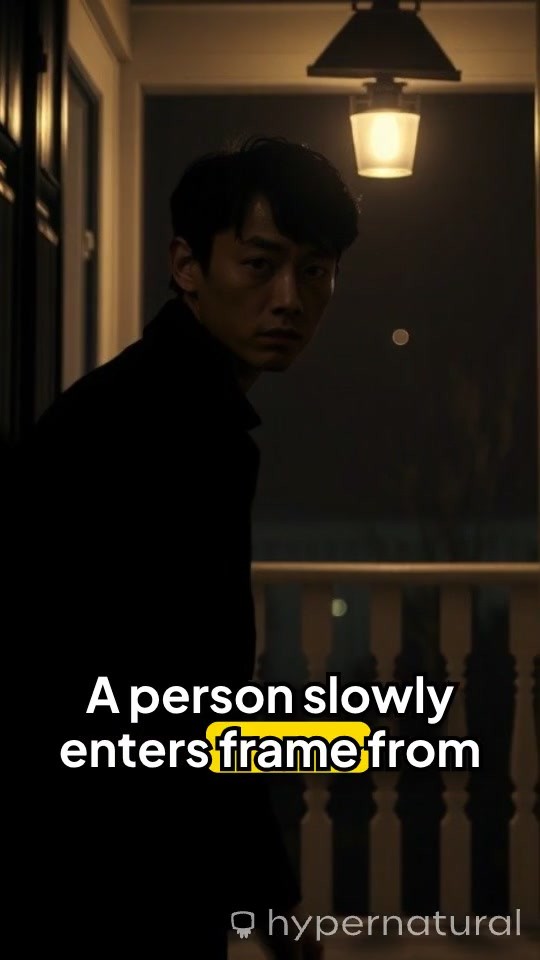 Mysterious Visitor at Night