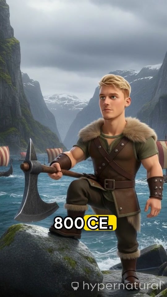 Viking Origins: A Stormy Saga of 800 CE
