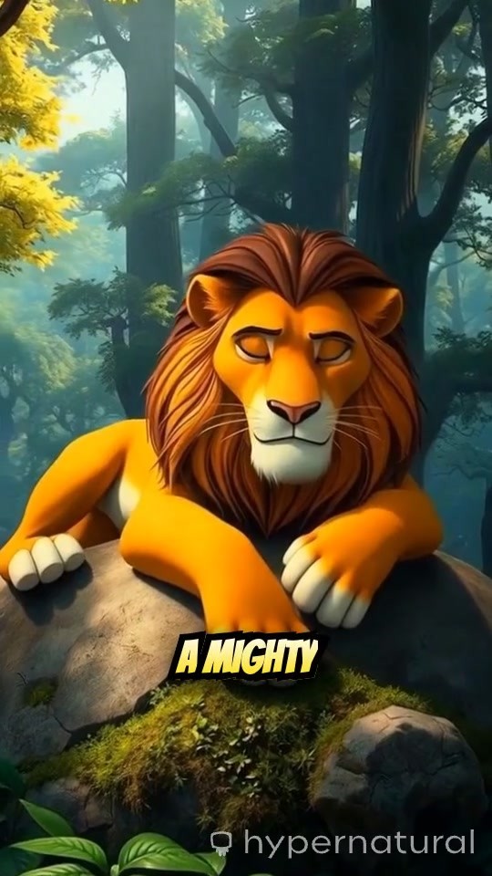 The Clever Jackal and the Foolish Lion: A Cartoon Adventure