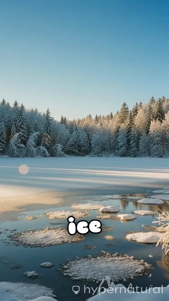 Why Ice Floats on Water Explained