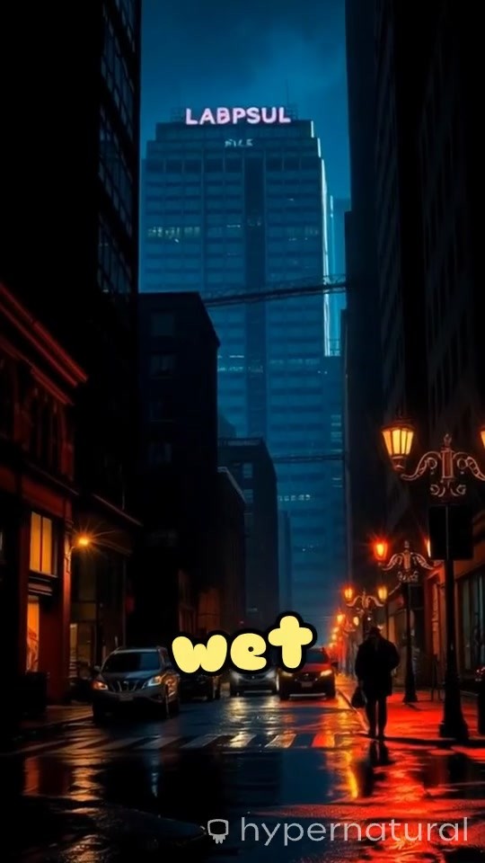 Reflections in the Rain